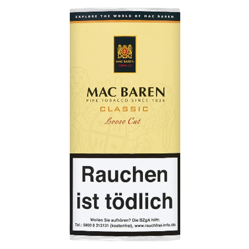 Mac Baren Classic Loose Cut (Vanilla Cream) 50g 