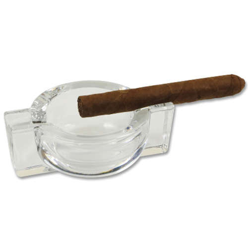 Zigarrenascher Glas (ohne Dekoration) 