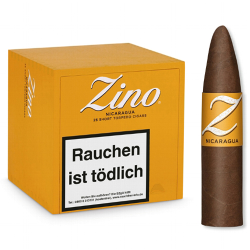 Zino Nicaragua Short Torpedo 25 Stück 