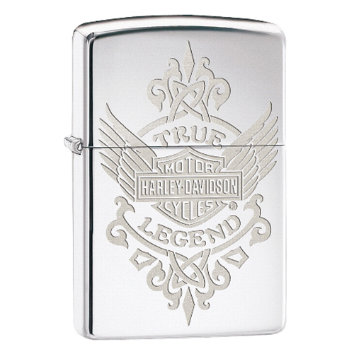 Zippo Chrom poliert Harley Davidson True Legend 