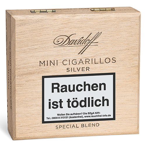 Davidoff Mini Cigarillos Silver 50er 