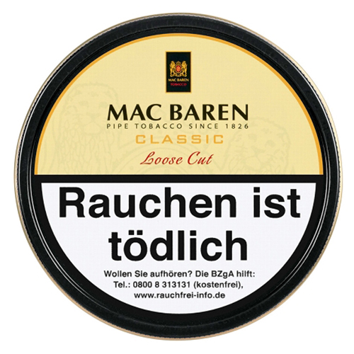 Mac Baren Classic Loose Cut (Vanilla Cream) 100g 