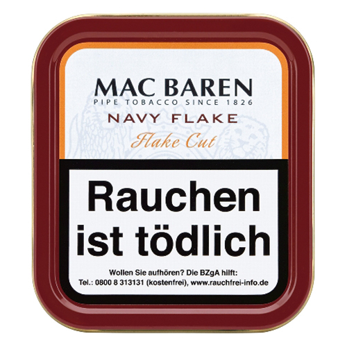 Mac Baren Navy Flake 100g 