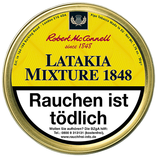 Robert McConnell Heritage Latakia Mixture 1848 50g 