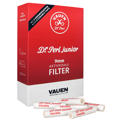 Vauen Dr. Perl junior Aktivkohle Filter 9mm 100er 