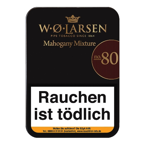 W.O.Larsen Mahagony Mixture No. 80  (Selected Blend Aromatic) 100g 