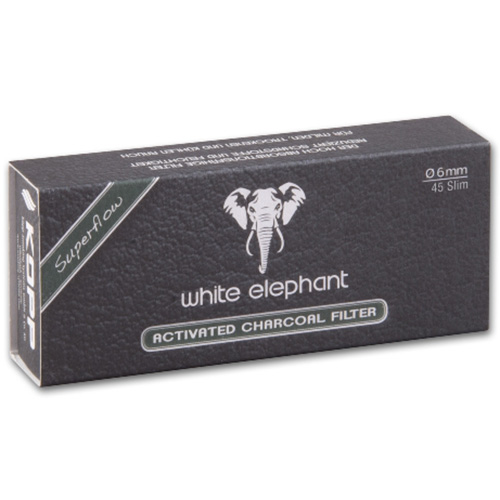 White Elephant Aktiv Kohlefilter 6mm 